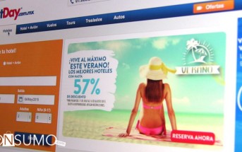 Pantalla sitio web agencia de viajes Best Day