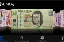 Screenshot de la aplicación del Banco de México
