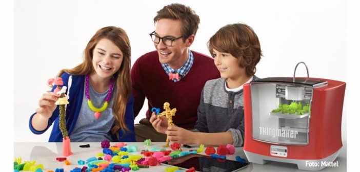 Impresora 3D para niños, es de Mattel