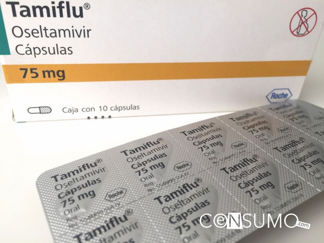 Tamiflu Oseltamivir Cápsulas