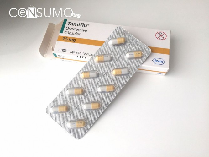 Tamiflu Oseltamivir cápsulas