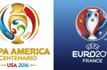 Top 5 para la Copa América y Eurocopa 2016.