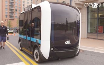 Olli, el minibús de auto-conducción impreso en 3D