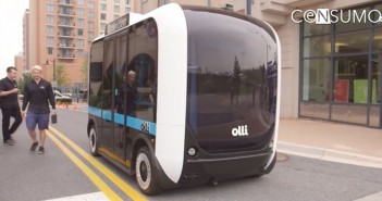 Olli, el minibús de auto-conducción impreso en 3D