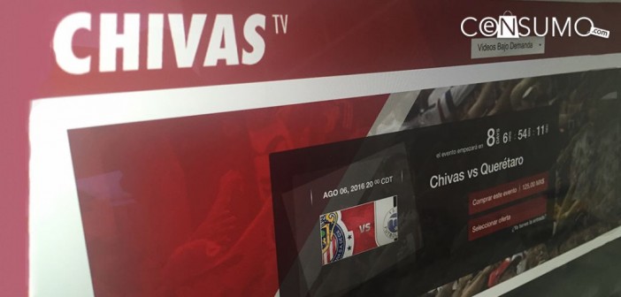 Profeco podría multar a Chivas TV hasta con 3.9 millones de pesos