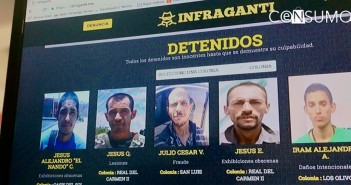 Infraganti.mx, el sitio web que exhibe a delincuentes