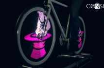 Haz de tu bicicleta una fiesta de colores con este gadget