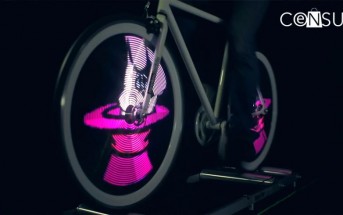 Haz de tu bicicleta una fiesta de colores con este gadget