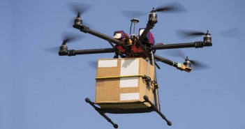 Ya utilizan drones para enviar el correo