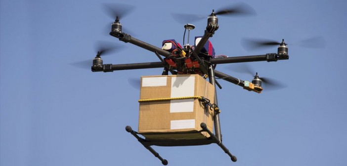 Ya utilizan drones para enviar el correo