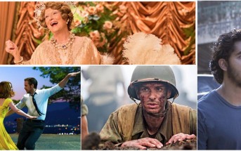 Top 5 películas más nominadas en los Golden Globes 2017