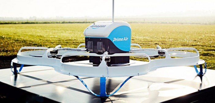 Amazon entrega su primer pedido con un drone