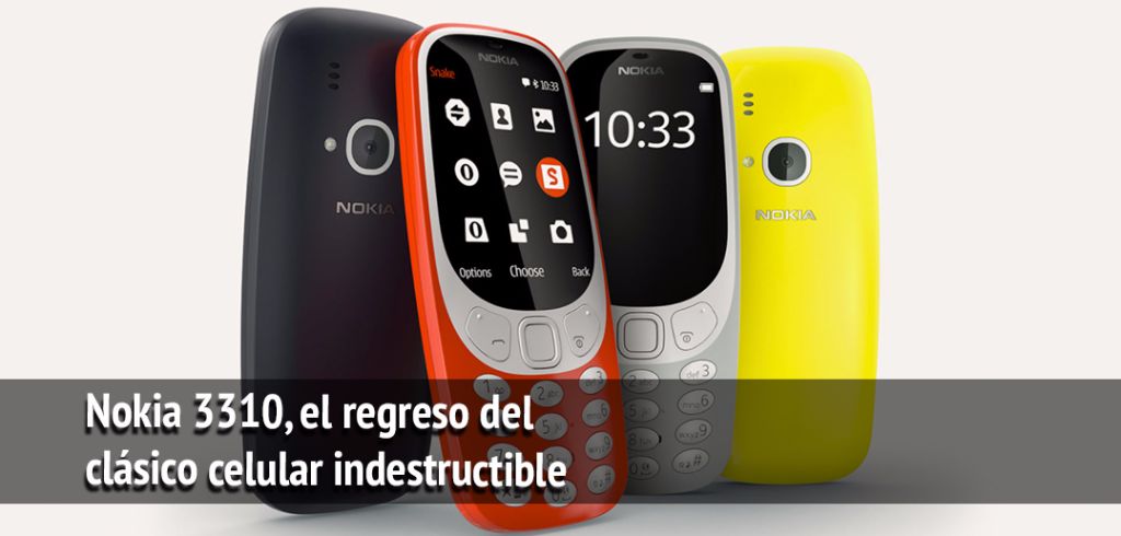 Nokia vuelve a vender su modelo 3310, el móvil 'indestructible