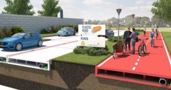 Empresa holandesa diseña un sistema para construir carreteras con materiales reciclados