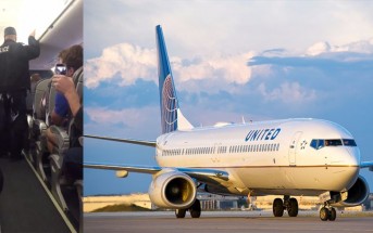 Expulsan violentamente a un pasajero de United Airlines