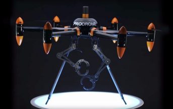 Prodrone PD6B-AW-ARM, el primer dron con garras