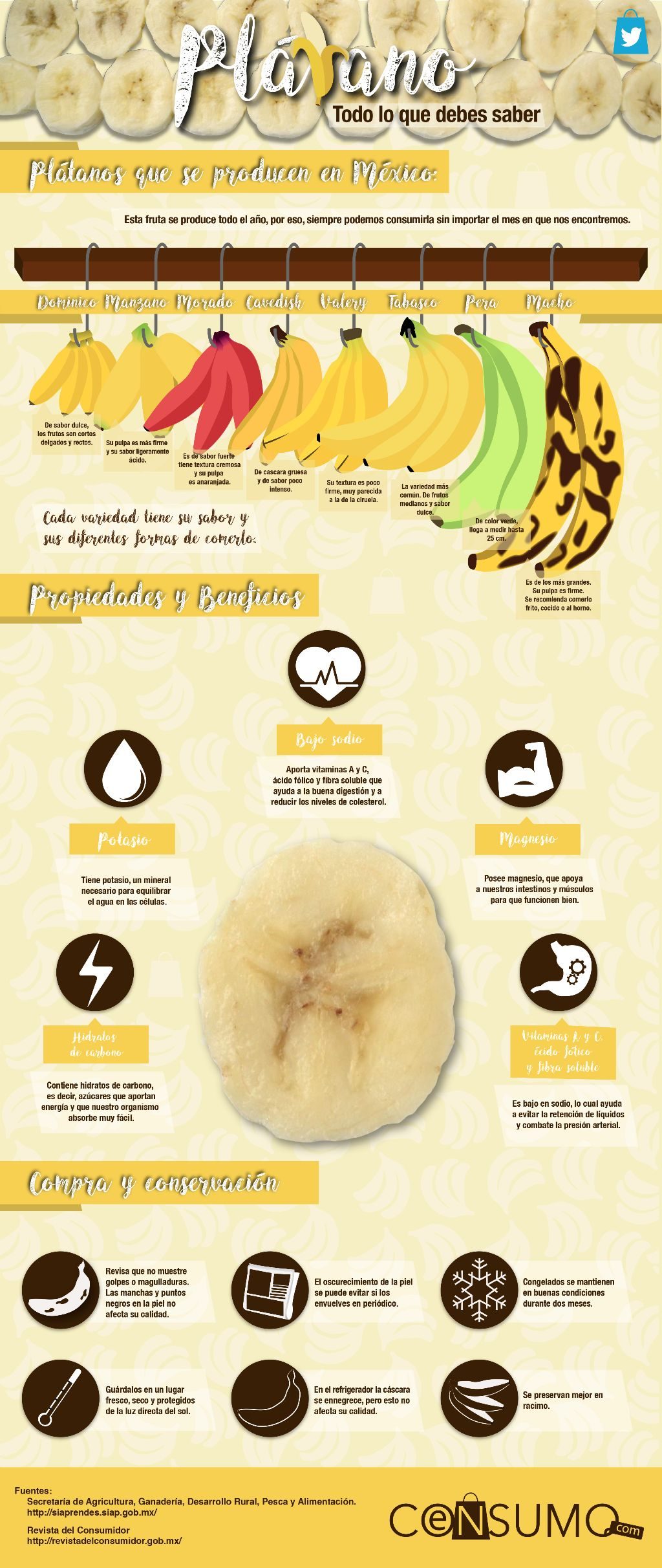 Plátano: todo lo que debes saber