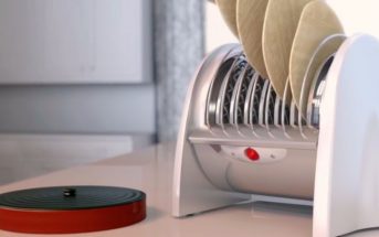 The Nuni Tortilla Toaster, con este gadget, calentar las tortillas en el comal será cosa del pasado