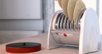 The Nuni Tortilla Toaster, con este gadget, calentar las tortillas en el comal será cosa del pasado