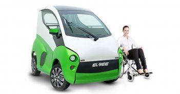 Elbee, el coche para personas en sillas de ruedas