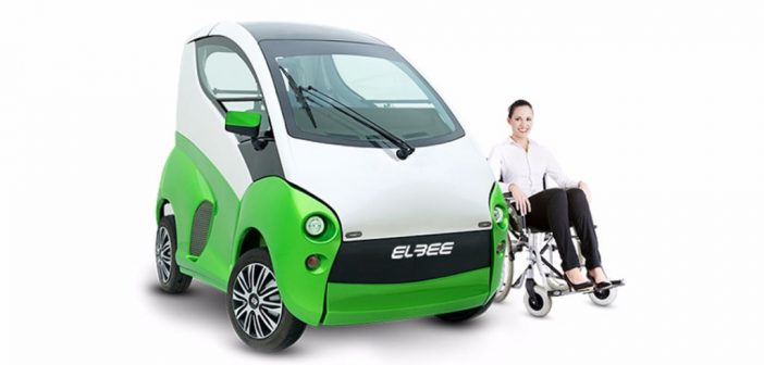 Elbee, el coche para personas en sillas de ruedas