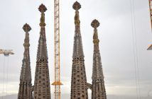 La construcción de la Basílica de la Sagrada Familia