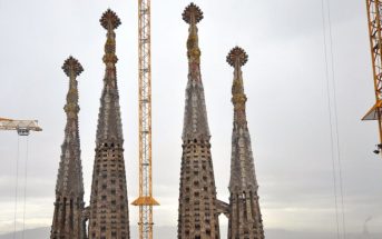 La construcción de la Basílica de la Sagrada Familia