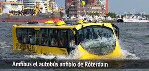 Amfibus el autobús anfibio de Róterdam