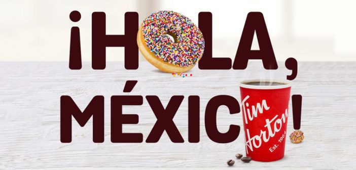La cafetería canadiense Tim Hortons llega a México