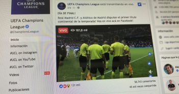 Facebook transmitirá la Champions League en vivo