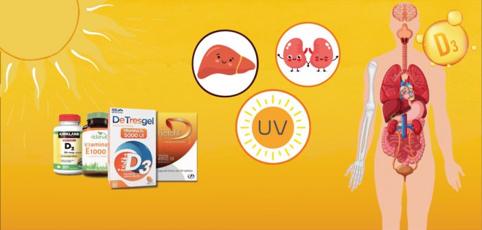 El sol y la vitamina D3: los beneficios del colecalciferol