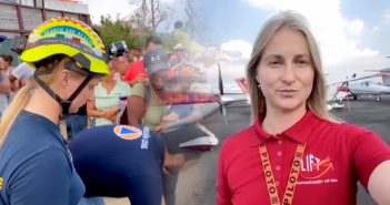 Marta Koren: La piloto ucraniana ayuda a Guerrero