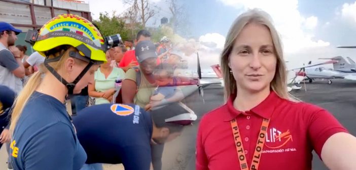 Marta Koren: La piloto ucraniana ayuda a Guerrero